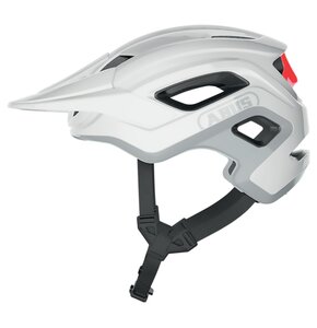 Kask rowerowy ABUS CliffHanger Shiny Biały MTB (rozmiar M)