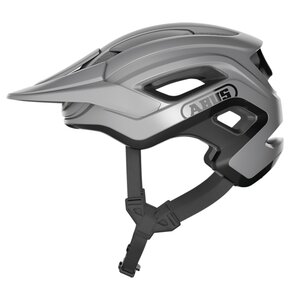 Kask rowerowy ABUS CliffHanger Ti Srebrny MTB (rozmiar L)