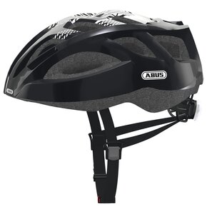Kask rowerowy ABUS Sport LED Czarny z lampką (rozmiar L)