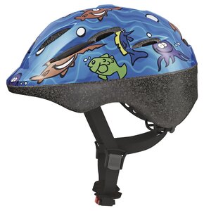 Kask rowerowy ABUS Smooty Zoom Ocean Niebieski dla Dzieci (rozmiar S)