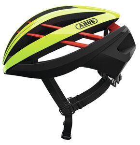 Kask rowerowy ABUS Aventor Neon Żółty Szosowy (rozmiar S)