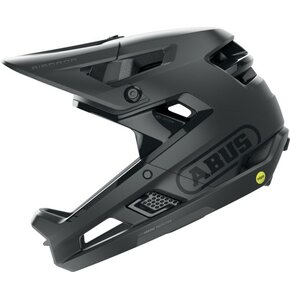 Kask rowerowy ABUS AirDrop Quin Czarny mat MTB (rozmiar L/XL) MIPS