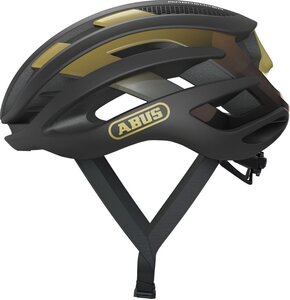 Kask rowerowy ABUS AirBreaker Czarno-złoty Szosowy (rozmiar L)