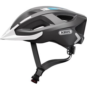 Kask rowerowy ABUS Aduro 2.0 Race Szary Szosowy z lampką (rozmiar S)