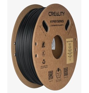 Filament CREALITY Hyper PLA-CF, Średnica 1.75 mm, 1 kg Czarny