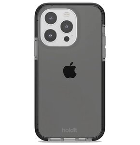 Etui HOLDIT Seethru Case do Apple iPhone 15 Pro Przezroczysto-czarny