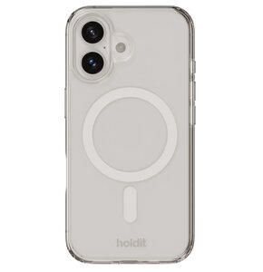 Etui HOLDIT Case MagSafe do Apple iPhone 16 Plus Przezroczysty-biały