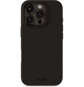Etui HOLDIT Silicone Case do Apple iPhone 16 Pro Czarny