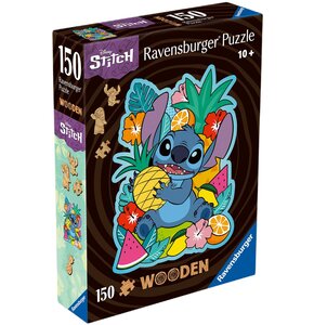 Puzzle RAVENSBURGER Wooden Disney Stitch 12000758 (150 elementów)