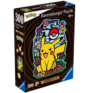Puzzle RAVENSBURGER Wooden Pokemon 12000761 (300 elementów)