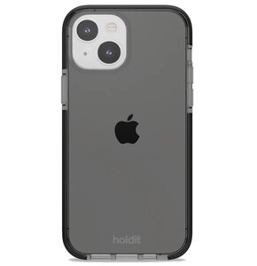 Etui HOLDIT Seethru Case do Apple iPhone 15 Przezroczysto-czarny