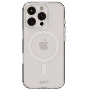 Etui HOLDIT Case MagSafe do Apple iPhone 16 Pro Przezroczysto-biały