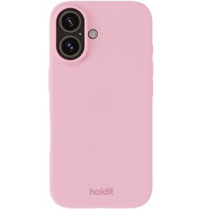 Etui HOLDIT Silicone Case do Apple iPhone 16 Różowy