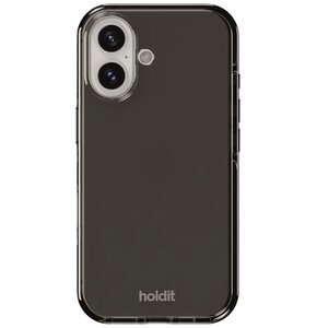 Etui HOLDIT Seethru Case do Apple iPhone 16 Przezroczysto-czarny