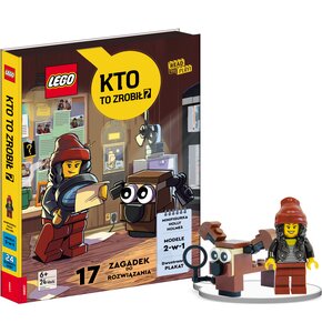 Książka LEGO Books Kto to zrobił AMB-6601 (okładka twarda)