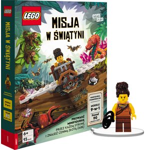 Książka LEGO Books Misja w świątyni BSA-6601 (okładka twarda)