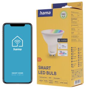 Inteligentna żarówka LED HAMA GU10 4.9 W Wi-Fi