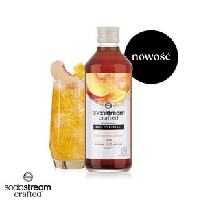 Syrop do saturatorów SODASTREAM Crafted Brzoskwinia i Imbir 330 ml