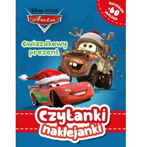 Książka z naklejkami Czytanki naklejanki Gwiazdkowy prezent Disney Auta (miękka okładka)