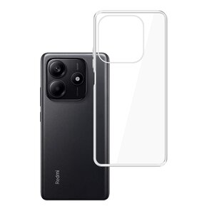 Etui 3MK Clear Case do Redmi Note 14 5G Przezroczysty