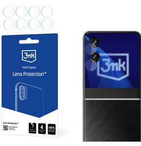 Szkło hybrydowe na obiektyw 3MK Lens Protection do Infinix Zero Flip (front)