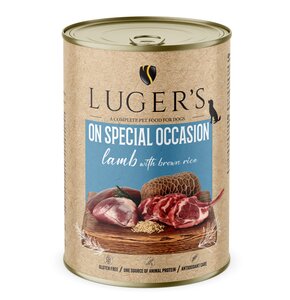 Karma dla psa LUGER'S On Special Occasion Jagnięcina z brązowym ryżem 400 g