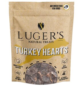 Gryzak dla psa LUGER'S Natural Treats Serca z indyka 150 g