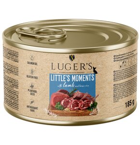 Karma dla psa LUGER'S Little's Moments Jagnięcina z ryżem brązowym 185 g