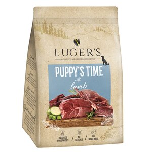 Karma dla psa suszona LUGER'S Puppy's Time Jagnięcina z dorszem 3 kg