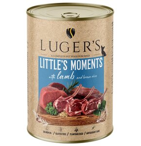 Karma dla psa LUGER'S Little's Moments Jagnięcina z ryżem brązowym 400 g