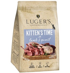 Karma dla kota LUGER'S Kitten's Time Jagnięcina z przepiórką 500 g
