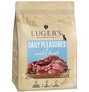 Karma dla kota LUGER'S Daily Pleasures Cielęcina z jagnięciną 1 kg