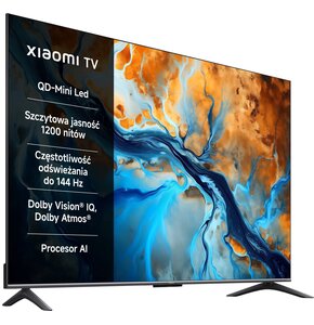 Telewizor XIAOMI S Mini 2025 75" MINILED 4K 144Hz Google TV  Dolby Atmos Dolby Vision HDMI 2.1