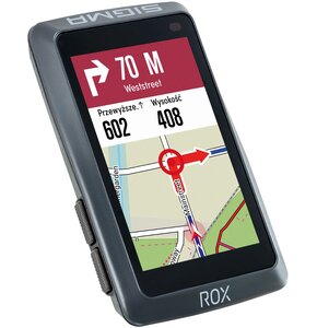 Licznik rowerowy SIGMA Rox 12.1 Evo Sensor Set Szary Podświetlany