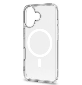 Etui CELLY Gelskinmag do Apple iPhone 16 Przezroczysto-biały