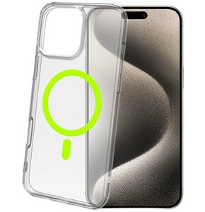 Etui CELLY Gelskinmag do Apple iPhone 16 Pro Max Przezroczysto-żółty