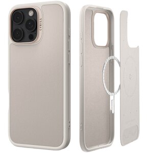 Etui SPIGEN Cyrill Kajuk Mag MagSafe do Apple iPhone 16 Pro Max Kremowy