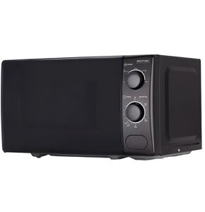 Kuchnia mikrofalowa MPM-20-KMM-12 700W średnica 25.5 cm pojemność 20L Gotowanie, Podgrzewanie,Rozmrażanie Czarny