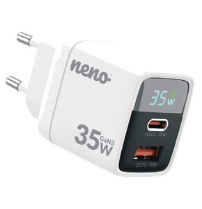 Ładowarka sieciowa NENO 35W GaN3 Biały