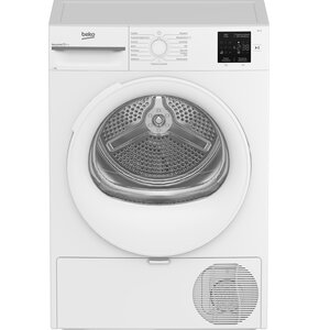 Suszarka slim BEKO BM3T3820W  b300  z pompą ciepła 8 kg EcoGentle AquaWave Biały