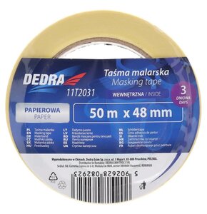 Taśma malarska DEDRA 11T2031 (48 mm x 50m)