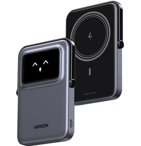 Powerbank UGREEN Uno PB571 5000 mAh USB-C Szary