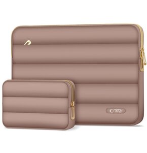 Etui na laptopa TECH-PROTECT Puffy 15-16 cali Kremowy