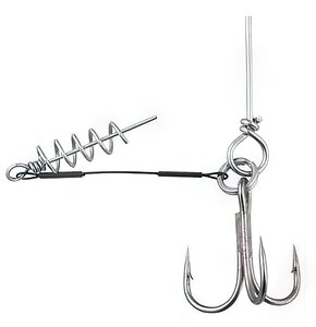 Dozbrojka z korkociągiem DRAGON American Fishing Wire PDF-55-200-2006 6 cm 20 kg (2 szt.)