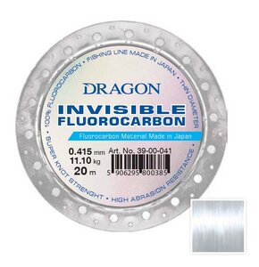 Żyłka DRAGON Invisible Fluorocarbon 0.205 mm / 20m Przezroczysty