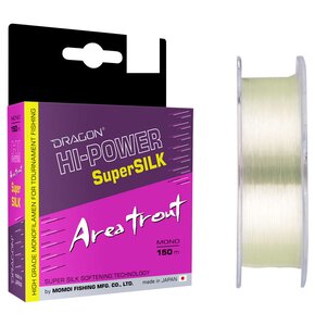 Żyłka DRAGON Hi-Power Super Silk Area Trout 0.16 mm / 150 m Jasnozielony