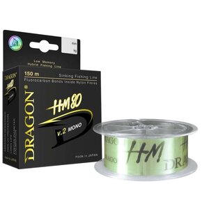 Żyłka DRAGON HM80 V.2 Mono 0.223 mm / 150 m Jasnozielony