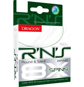 Plecionka DRAGON R N S 8X Spinn 0.08 mm / 150 m Zielony