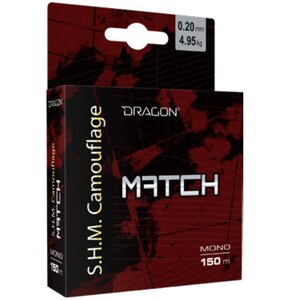 Żyłka DRAGON S.H.M. Camouflage Match 0.18 mm / 150 m Brązowo-czarny