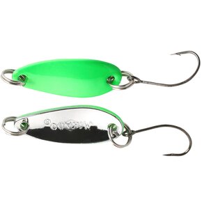 Błystka wahadłowa MIKADO Mini Spoon PMB-I01-1.5-FS 2.4 cm Fluo Zielono-srebrny